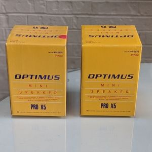 Radio Shack Optimus PRO X5 Speakers